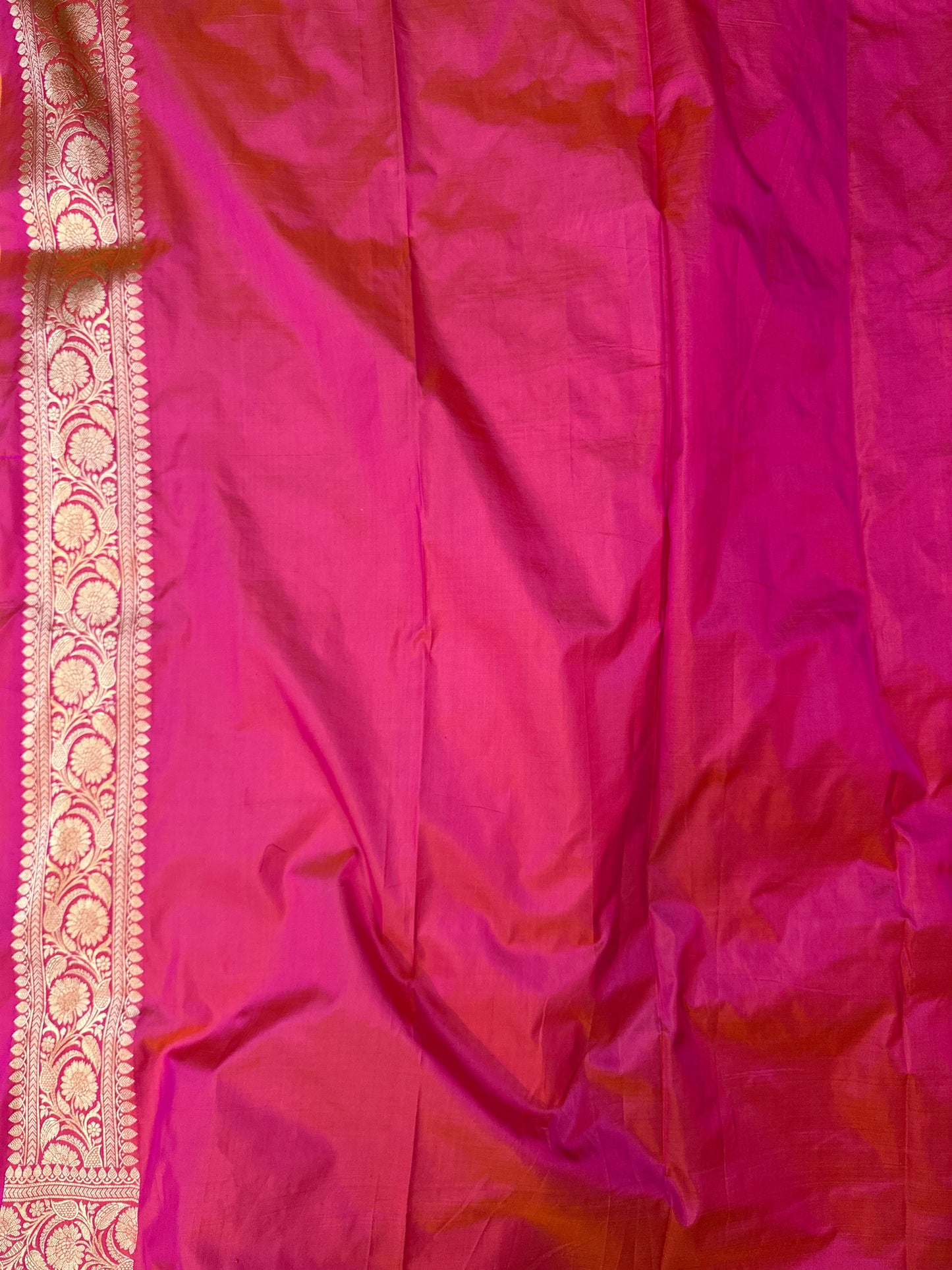 Pink Pure Katan Silk Banarasi Saree with All-Over Handwoven Jaal Work by Shades Of Benares - banarasi - banarasi saree shop - banarasi saree manufacturers - banarasi saree wholesale - banaraasi sarees