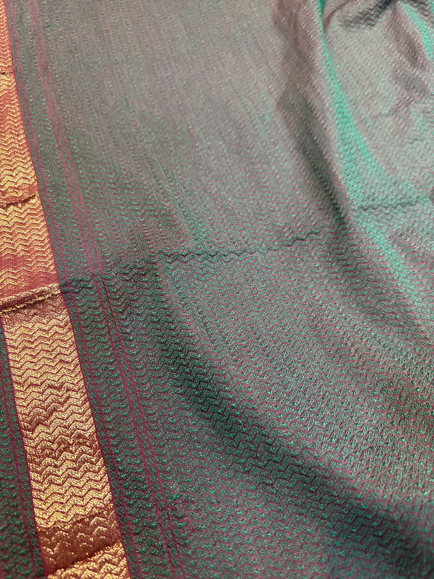 Lavender Summer Silk Handloom Banarasi Saree with Blue Butis by Shades Of Benares - banarasi - banarasi saree shop - banarasi saree manufacturers - banarasi saree wholesale - banaraasi sarees