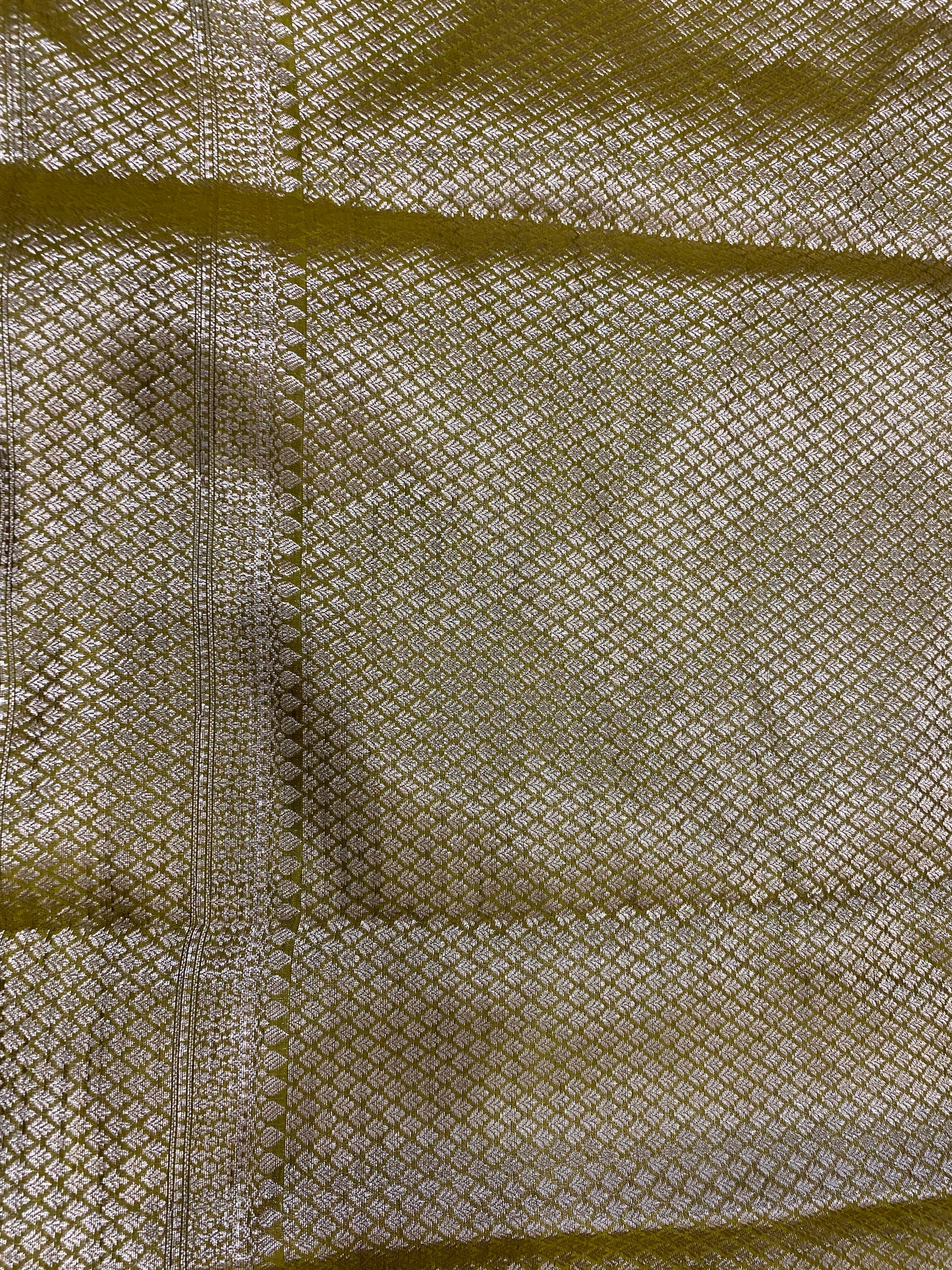 Oliva Maestosa Couture Pure Katan Silk Banarasi Saree In Minakari Jaal