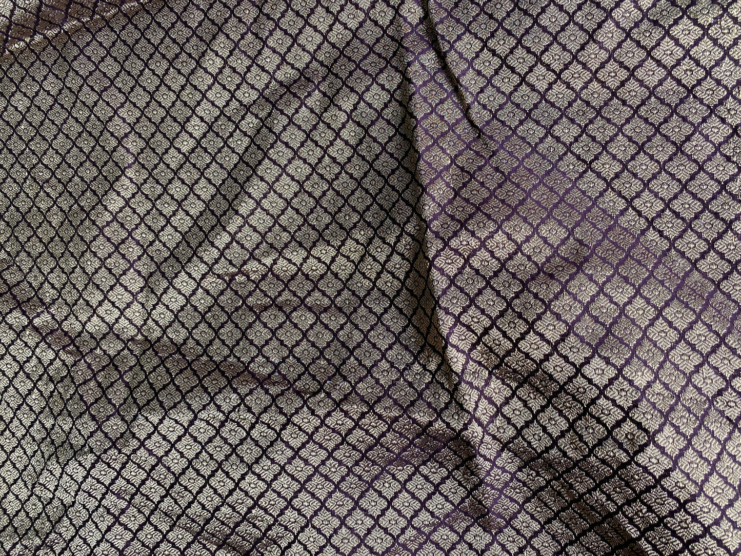 Deep Wine Handloom Pure Chanderi Silk Banarasi Saree With Gold Zari Butis by Shades Of Banaras - banarasi - banarasi saree shop - banarasi saree manufacturers - banarasi saree wholesale - banaraasi sarees