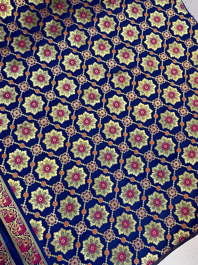 Banarasi Katan Silk Handloom LehengaVKJ05B1 - Shades Of Benares