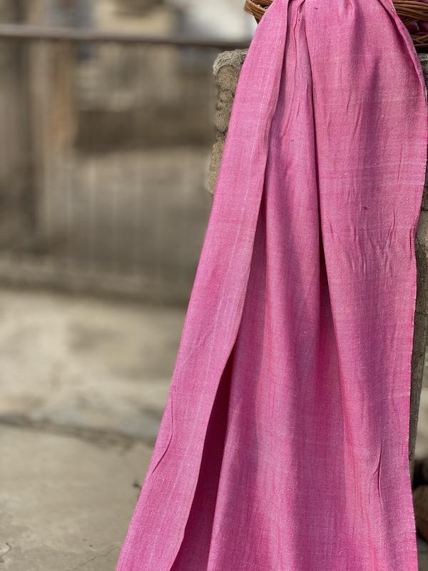 Banarasi Raw Silk Handloom Khaddi Fabrics Online (AM1) - Shades Of Benares