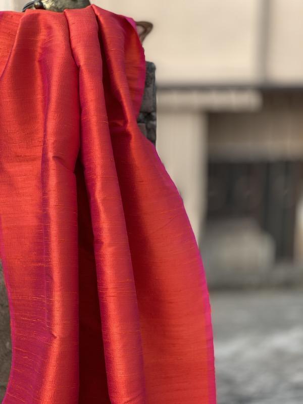 Banarasi Raw Silk Handloom Khaddi Fabrics Online (AM8) - Shades Of Benares