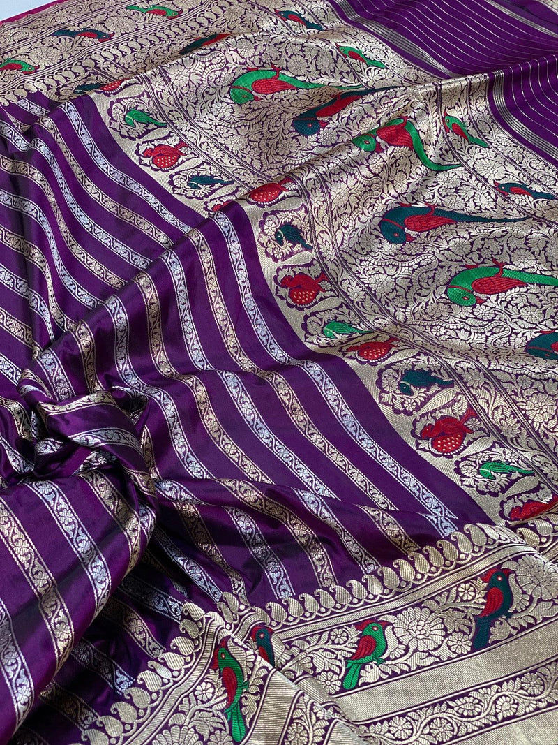 Kadhwa Saree – The Hand Knitted Love - Shades Of Benares