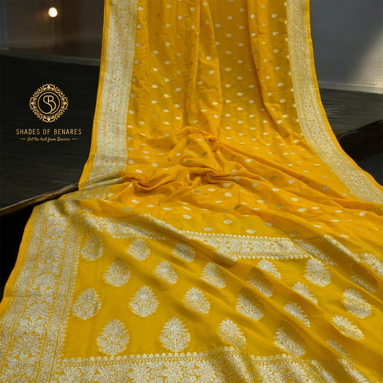 Banarasi Georgette Sarees: Timeless Elegance - Shades Of Benares