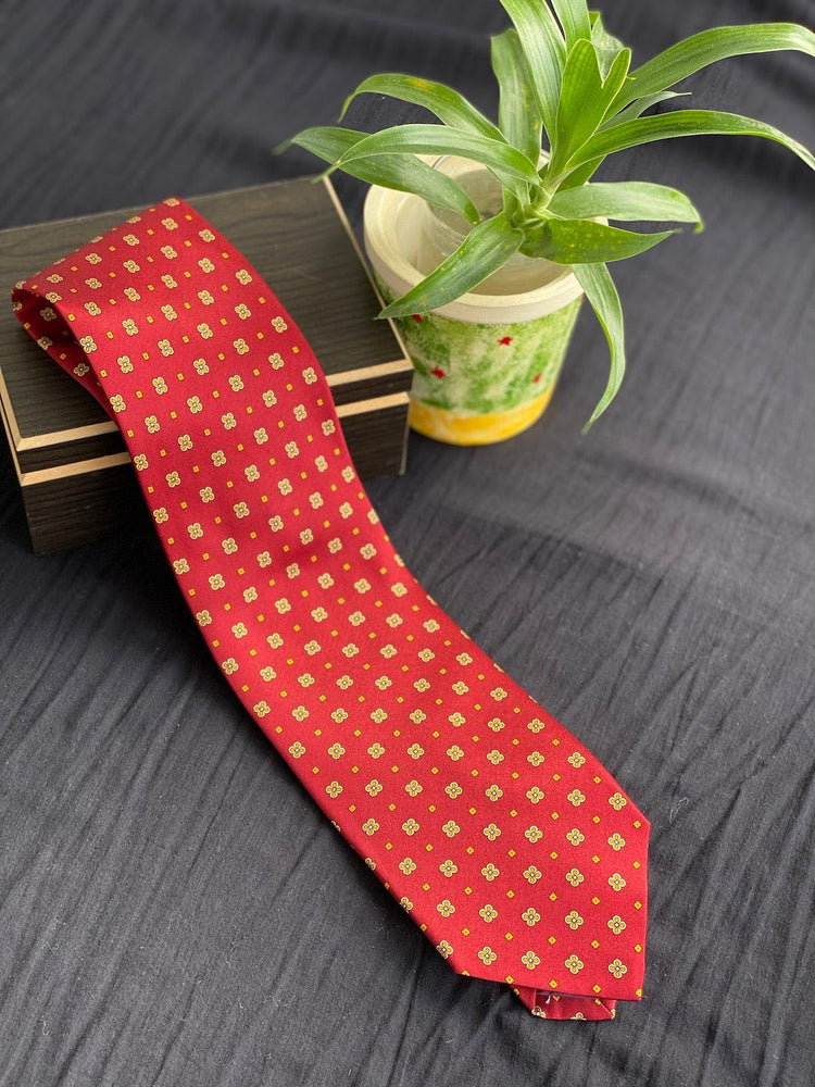 Banarasi Silk Neck Tie: Timeless Elegance - Shades Of Benares