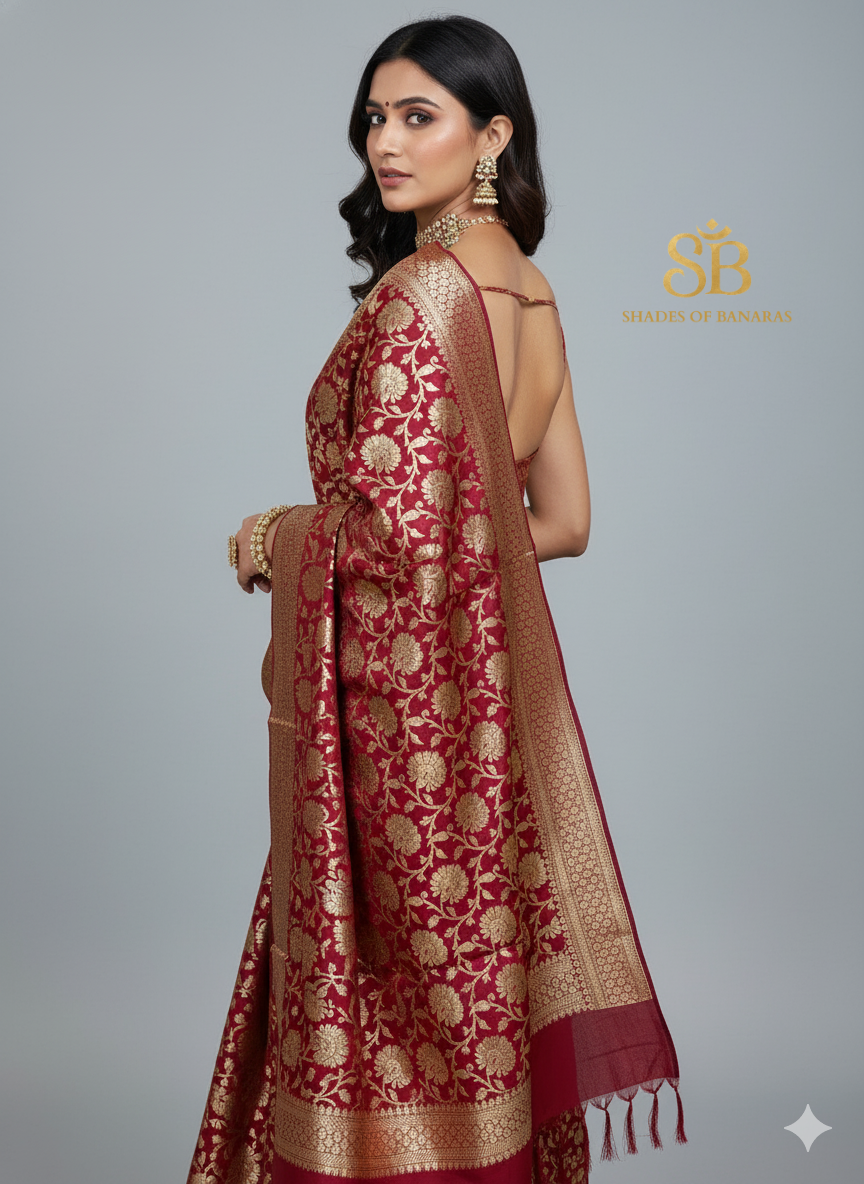 Banarasi Silk Dupattas: Timeless Elegance - Shades Of Benares