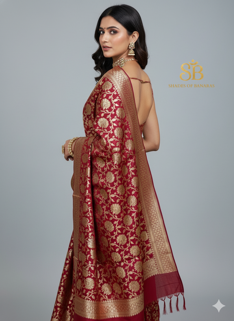 Banarasi Silk Dupattas: Timeless Elegance - Shades Of Benares