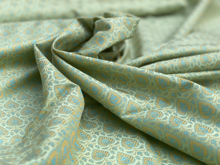 Pure Banarasi Katan Silk Fabrics: Timeless Elegance - Shades Of Benares