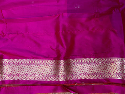 Rani Royale — Pure Silk Banarasi Saree with All Over Kadhua Butis by Shades Of Banaras - banarasi - banarasi saree shop - banarasi saree manufacturers - banarasi saree wholesale - banaraasi sarees