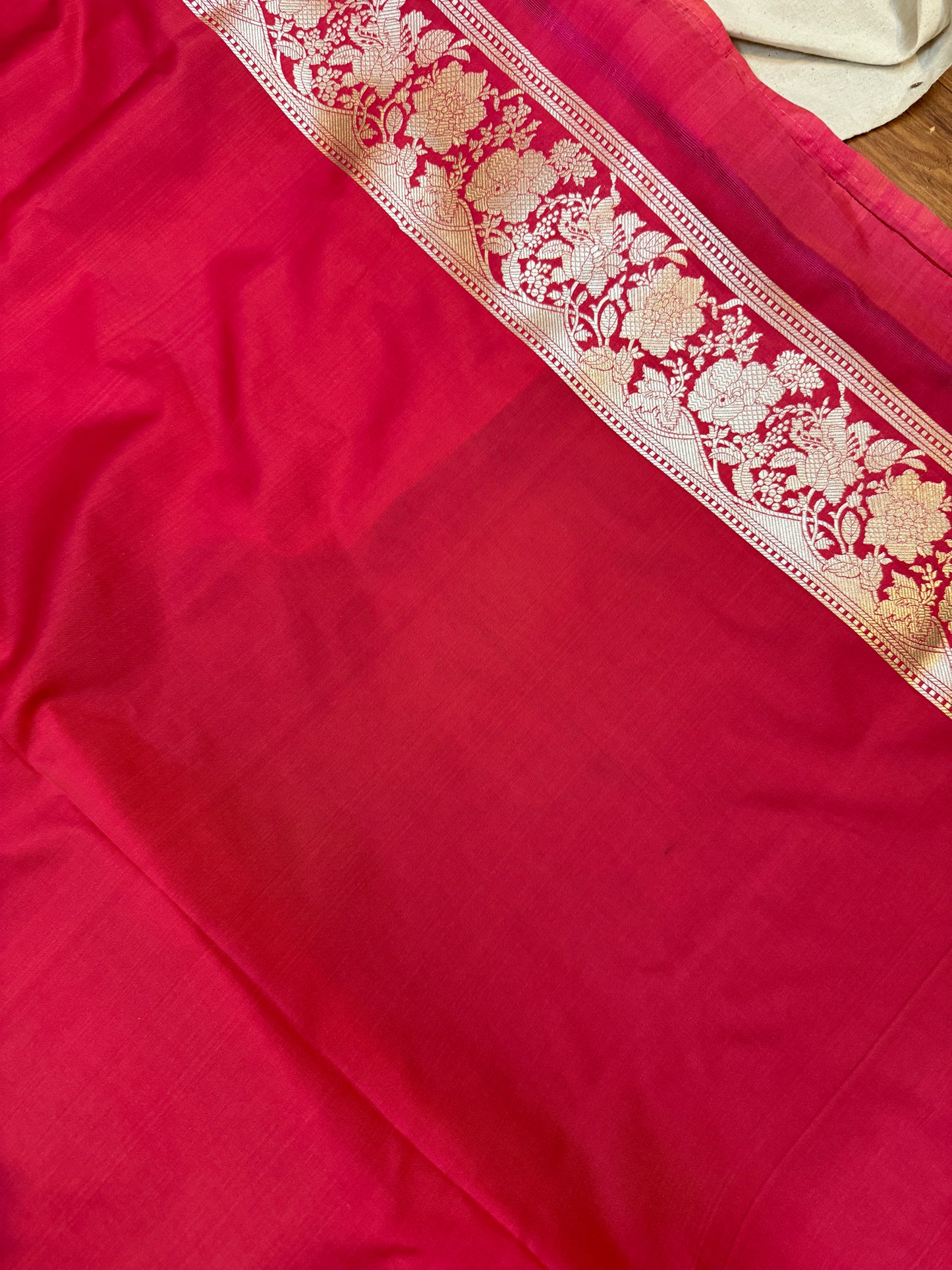 Exquisite Pink Katan Silk Banarasi Saree by Shades Of Benares - banarasi - banarasi saree shop