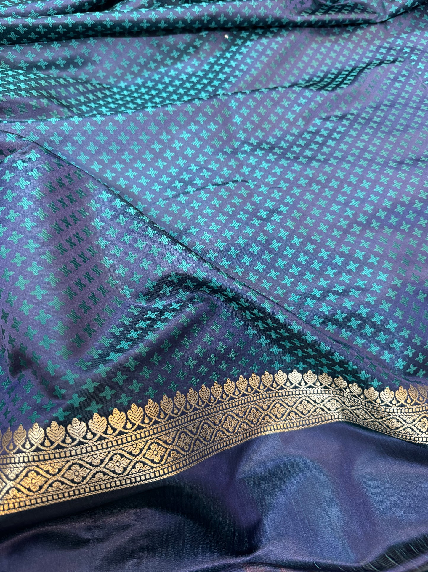 Timeless Pure Silk Banarasi Saree with Jaal Work by Shades Of Benares - banarasi - banarasi saree shop