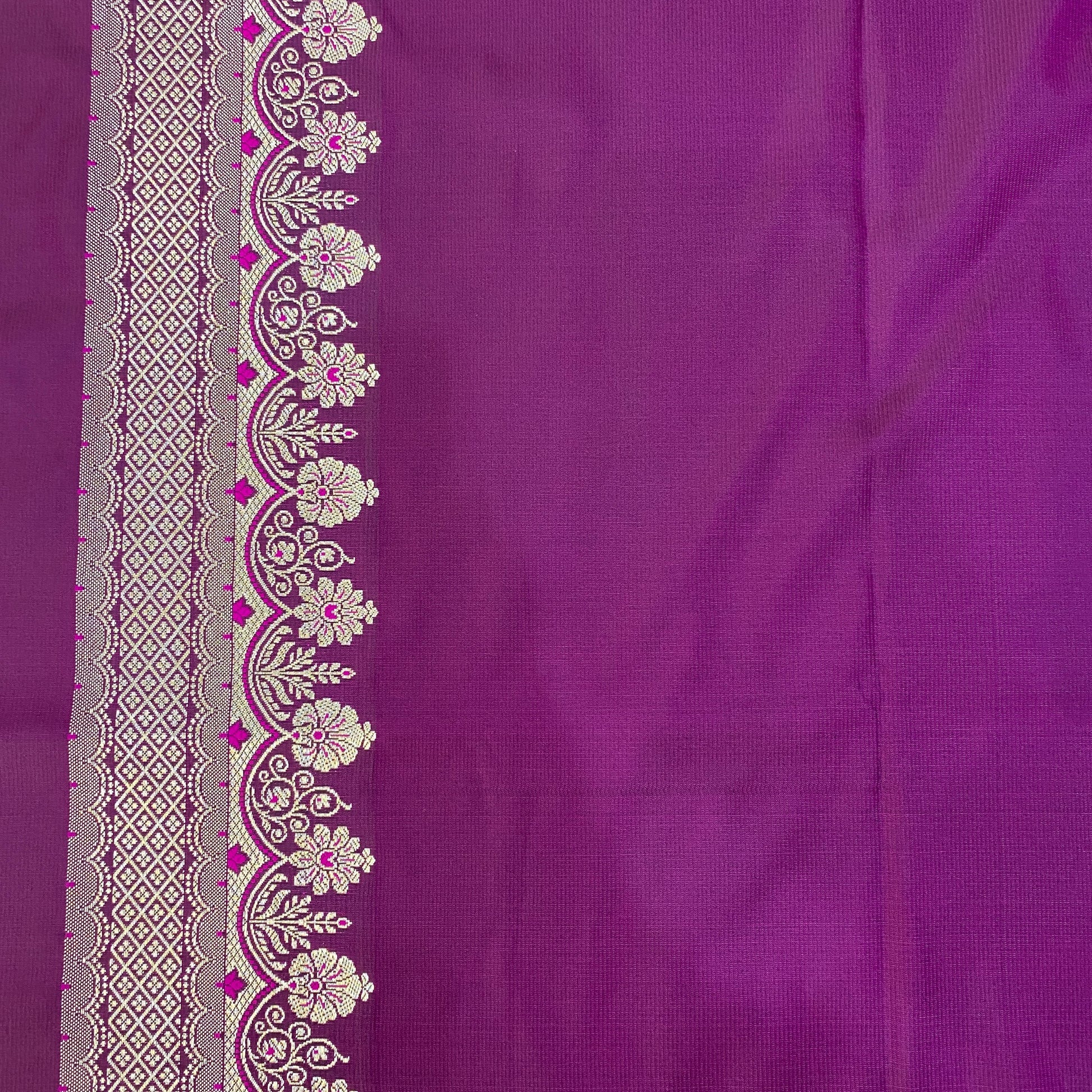 Royal Amethyst Luxe Couture Pure Silk Banarasi Saree by Shades Of Banaras - banarasi - banarasi saree shop - banarasi saree manufacturers - banarasi saree wholesale - banaraasi sarees - banarasi sari - banarasi saris