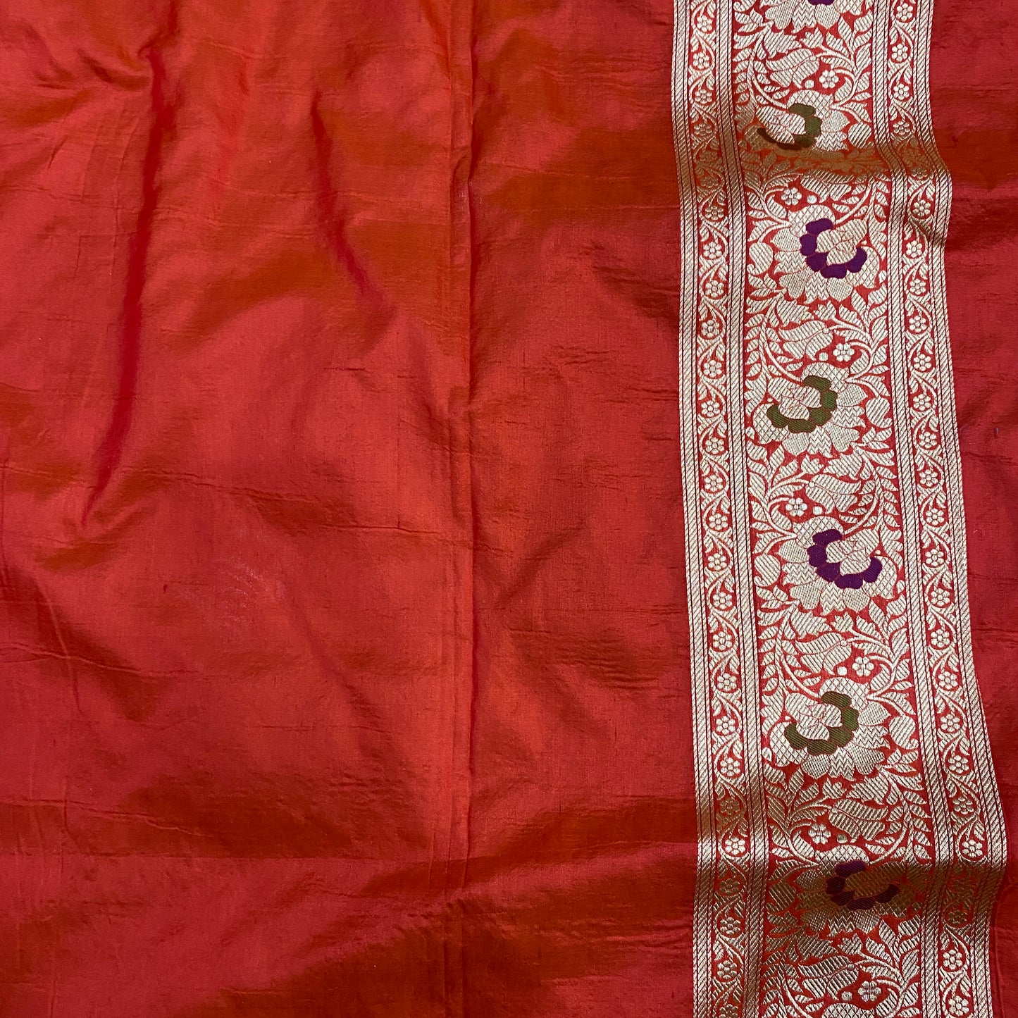 The Imperial Rangkaat Couture: Luxe Quad-Tone Pure Silk Banarasi Saree by Shades Of Banaras - banarasi - banarasi saree shop - banarasi saree manufacturers - banarasi saree wholesale - banaraasi sarees - banarasi sari - banarasi saris - silk saree - silk sari - wedding saree - wedding sari - designer sari - wedding collection - gifting