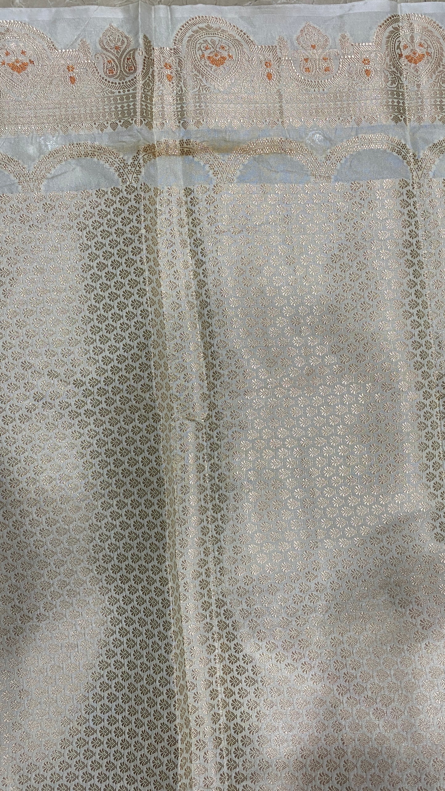 Rangkaat Handwoven Pure Cotton Banarasi Saree