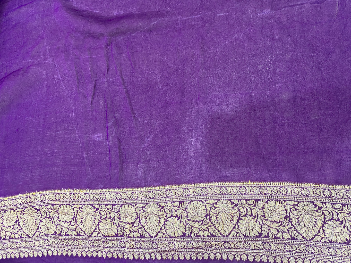 The Viola Couture | Pure Khaddi Georgette Banarasi Saree by Shades Of Banaras - banarasi - banarasi saree shop - banarasi saree manufacturers - banarasi saree wholesale - banaraasi sarees - banarasi sari - banarasi saris - silk saree - silk sari - wedding saree - wedding sari - designer sari - wedding collection - gifting