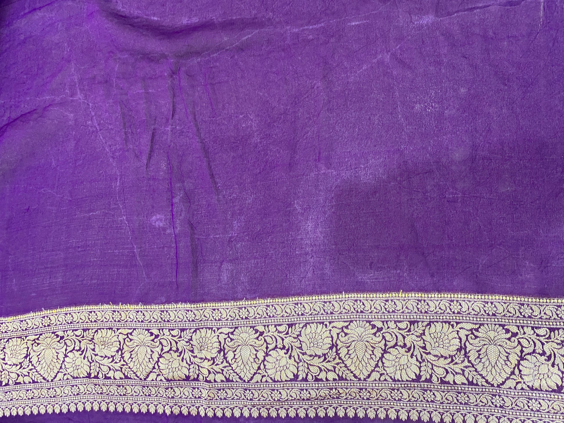 The Viola Couture | Pure Khaddi Georgette Banarasi Saree by Shades Of Banaras - banarasi - banarasi saree shop - banarasi saree manufacturers - banarasi saree wholesale - banaraasi sarees - banarasi sari - banarasi saris - silk saree - silk sari - wedding saree - wedding sari - designer sari - wedding collection - gifting