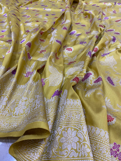 Aurea Bella Kadhua Couture Pure Silk Banarasi Saree