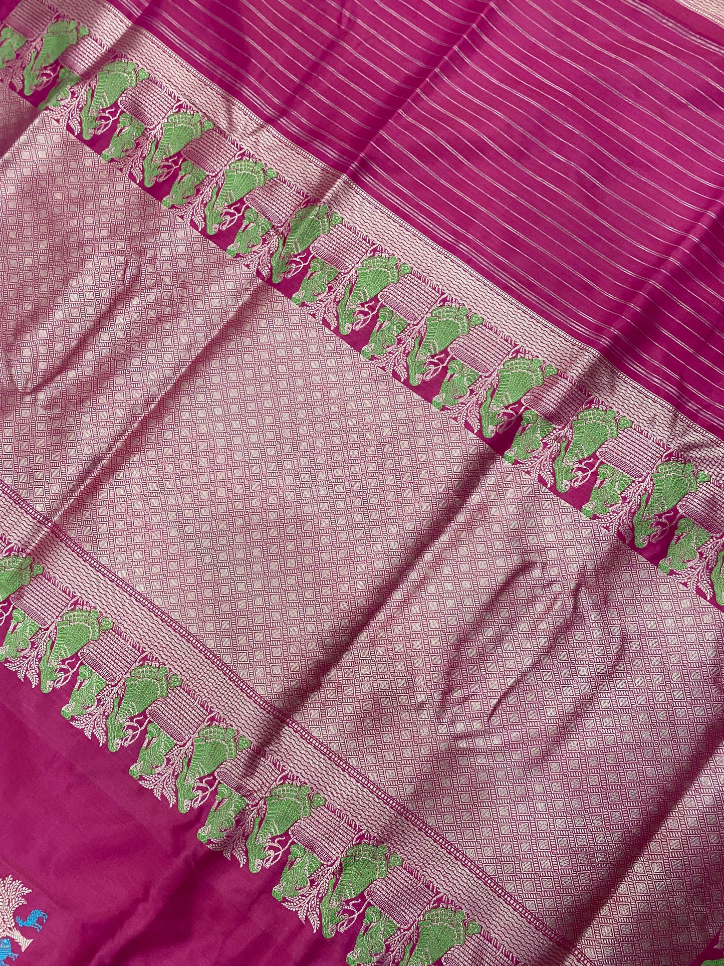 Rosa Vivace Kadhua Couture Pure Silk Banarasi Saree