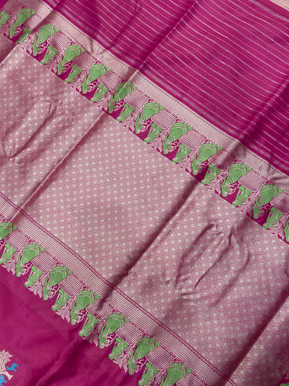 Rosa Vivace Kadhua Couture Pure Silk Banarasi Saree