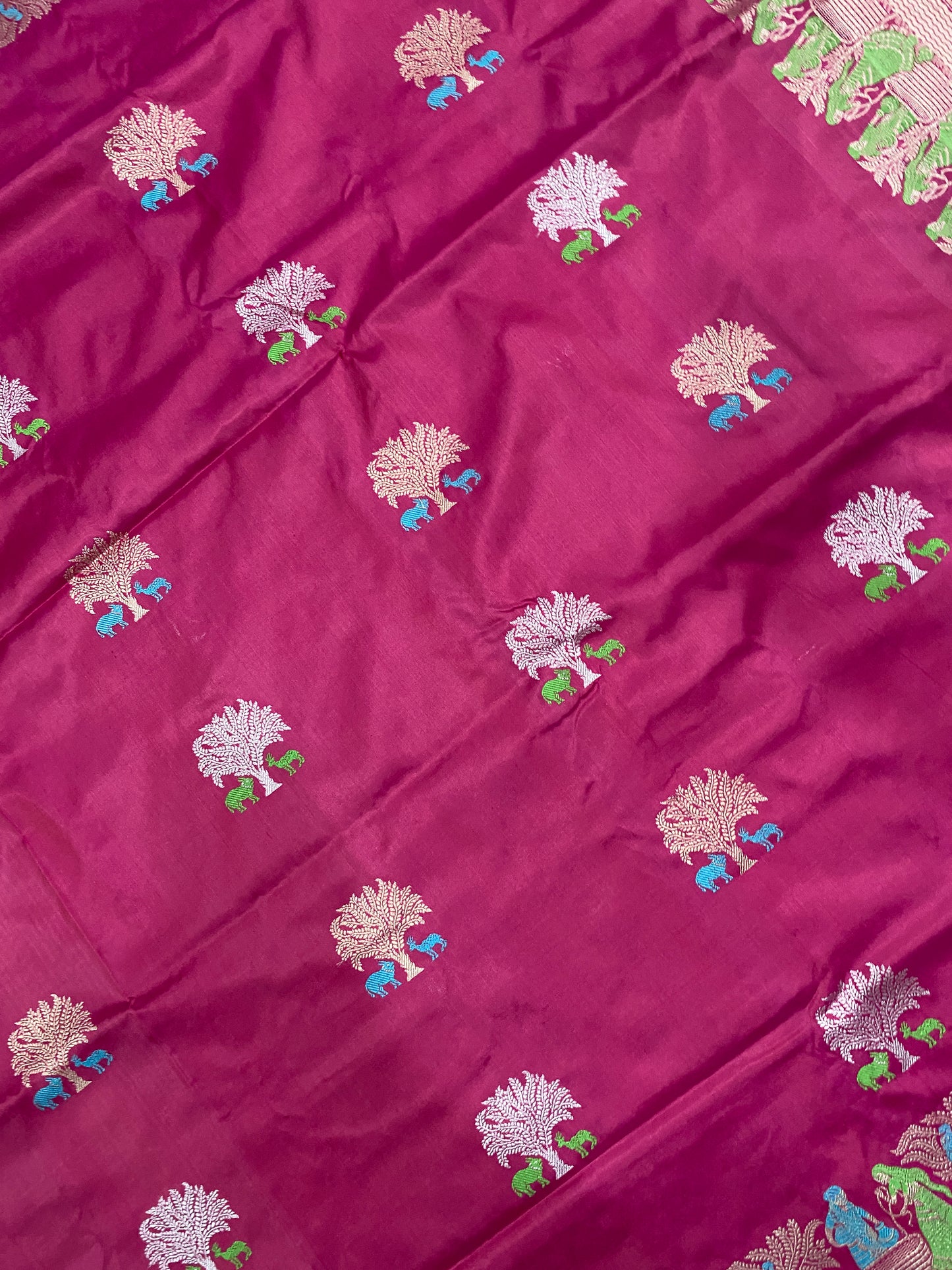 Rosa Vivace Kadhua Couture Pure Silk Banarasi Saree