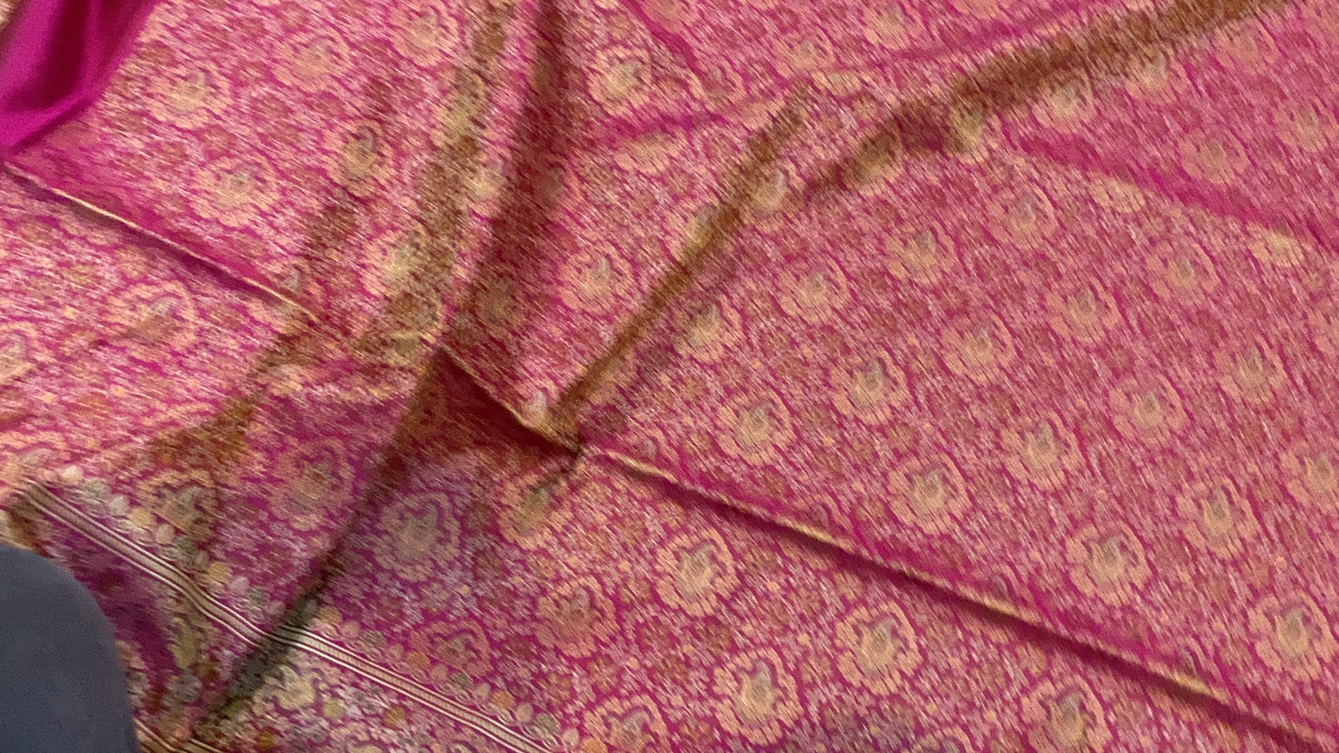 The Rani Pink Pure Silk Banarasi Saree by Shades Of Benares - banarasi - banarasi saree shop