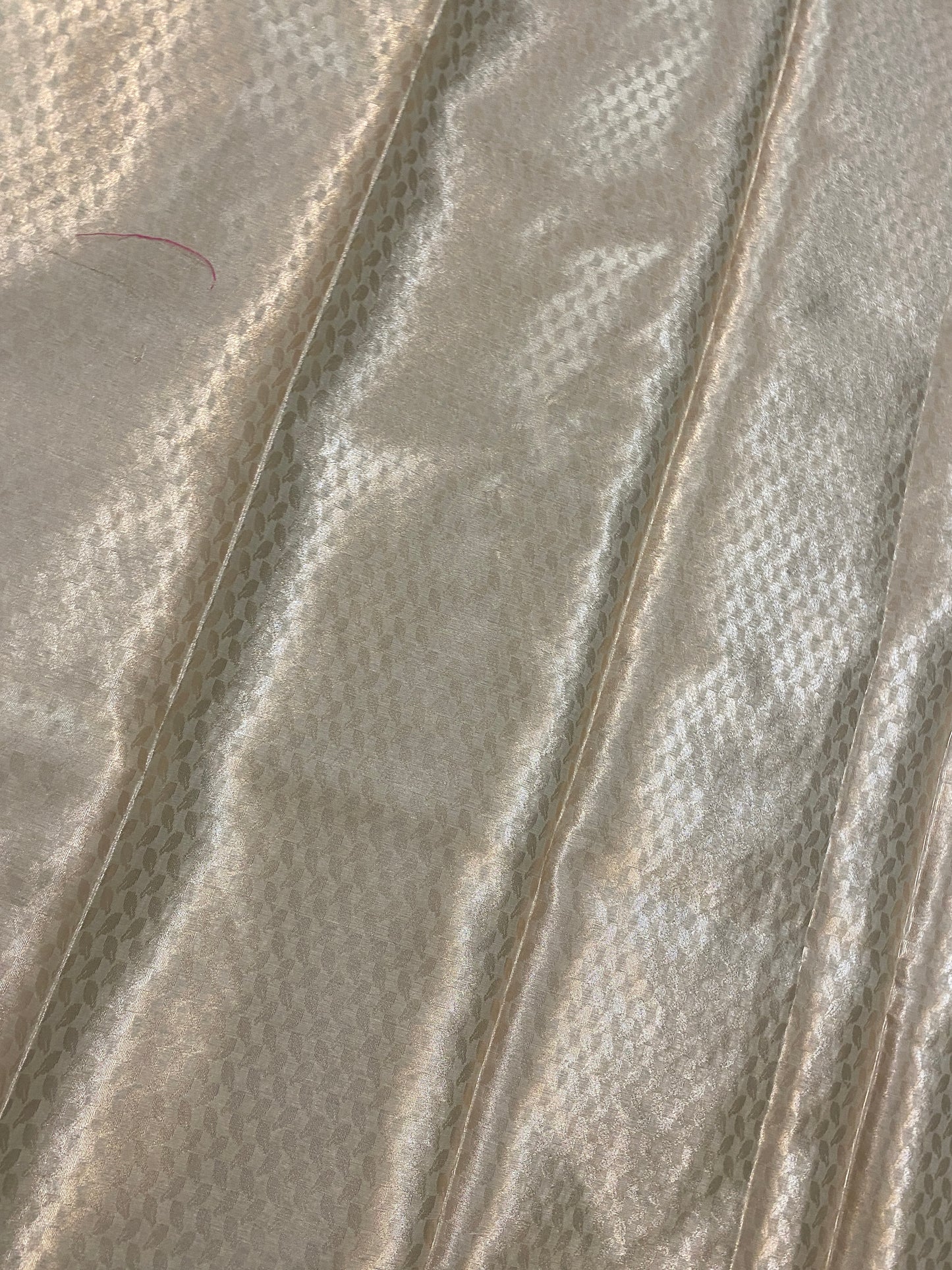 Ethereal Grace: The White Pure Cotton Organza Banarasi Sari