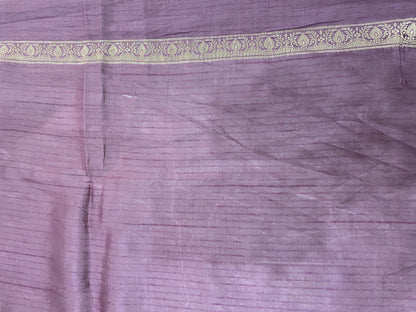 Lavanda Serena Cutwork Butis Couture Pure Mango Silk Banarasi Saree