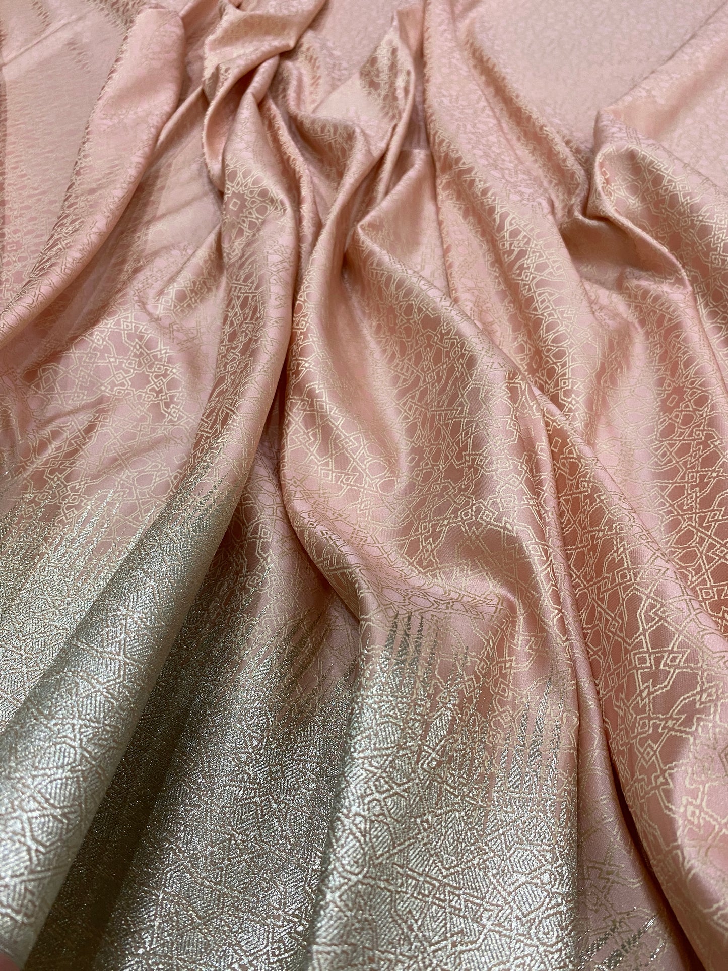 Pesca Aurora Tanchui Couture Pure Silk Banarasi Saree