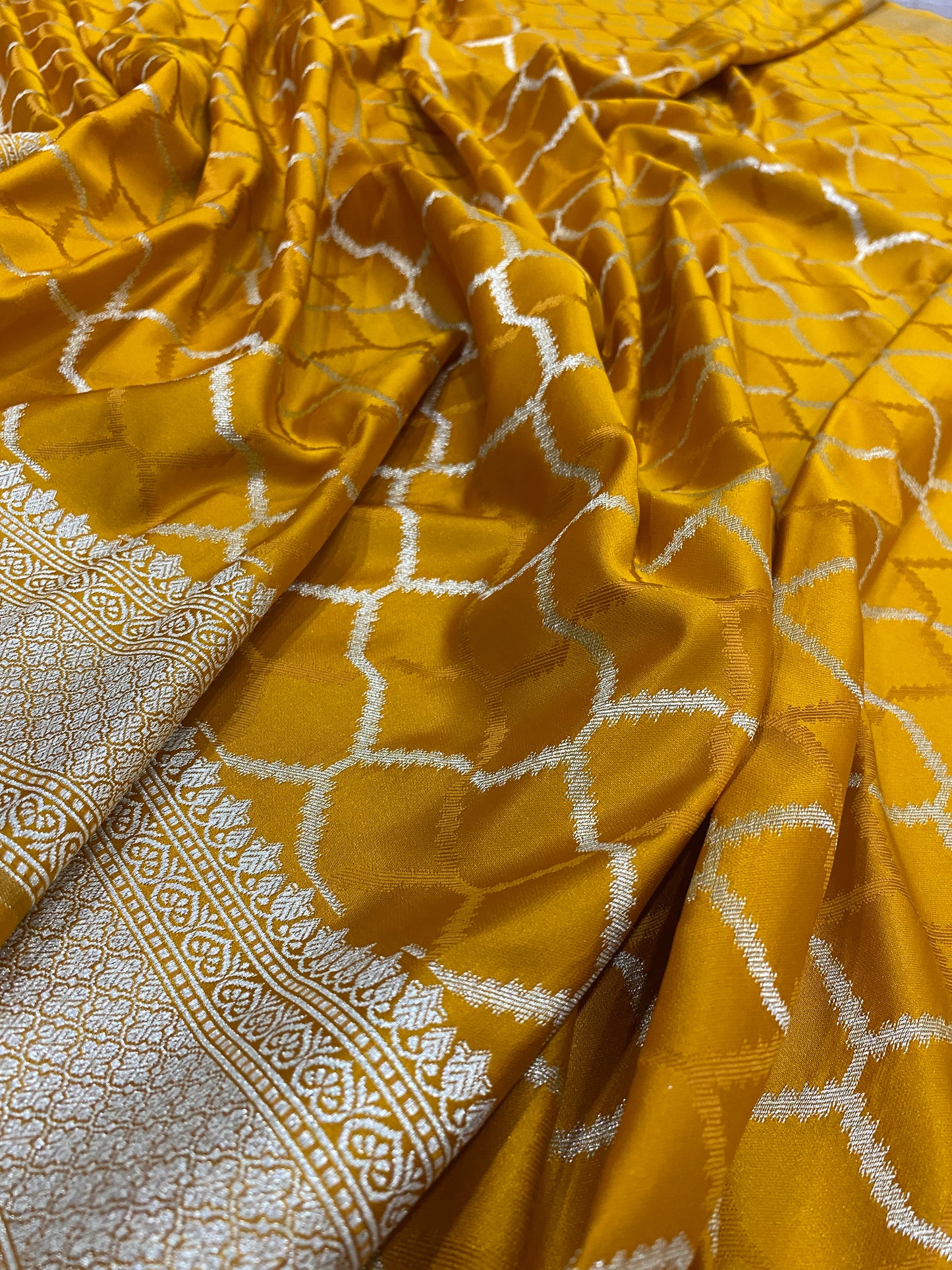 Aurea Solare Tanchui Couture Pure Silk Banarasi Saree
