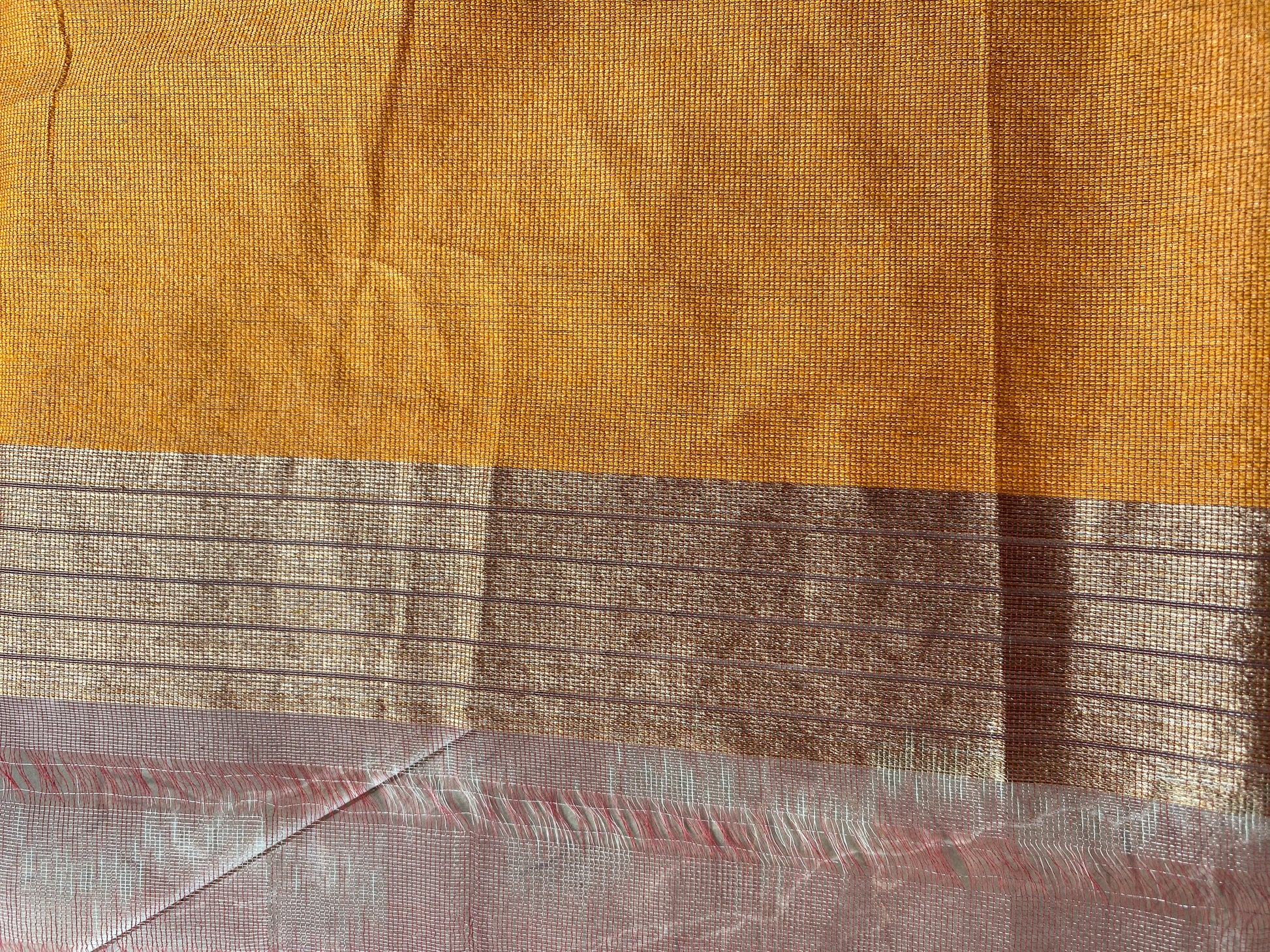 Pink Pure Tissue Silk Banarasi Saree with Kaadhwa Minakari Flowers by Shades Of Benares - banarasi - banarasi saree shop - banarasi saree manufacturers - banarasi saree wholesale - banaraasi sarees