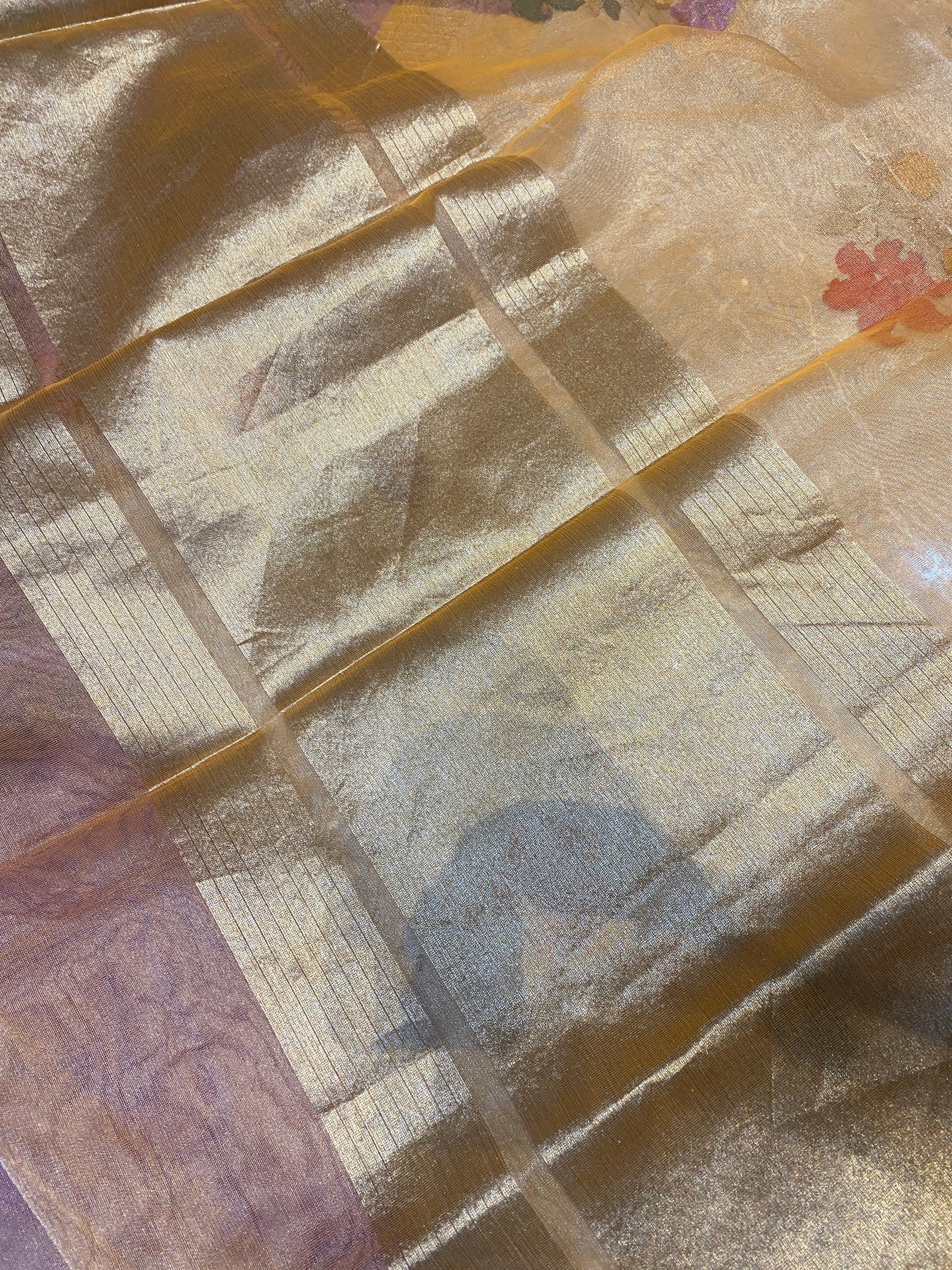 Yellow Pure Tissue Silk Banarasi Saree with Kaadhwa Minakari Motifs by Shades Of Benares - banarasi - banarasi saree shop - banarasi saree manufacturers - banarasi saree wholesale - banaraasi sarees