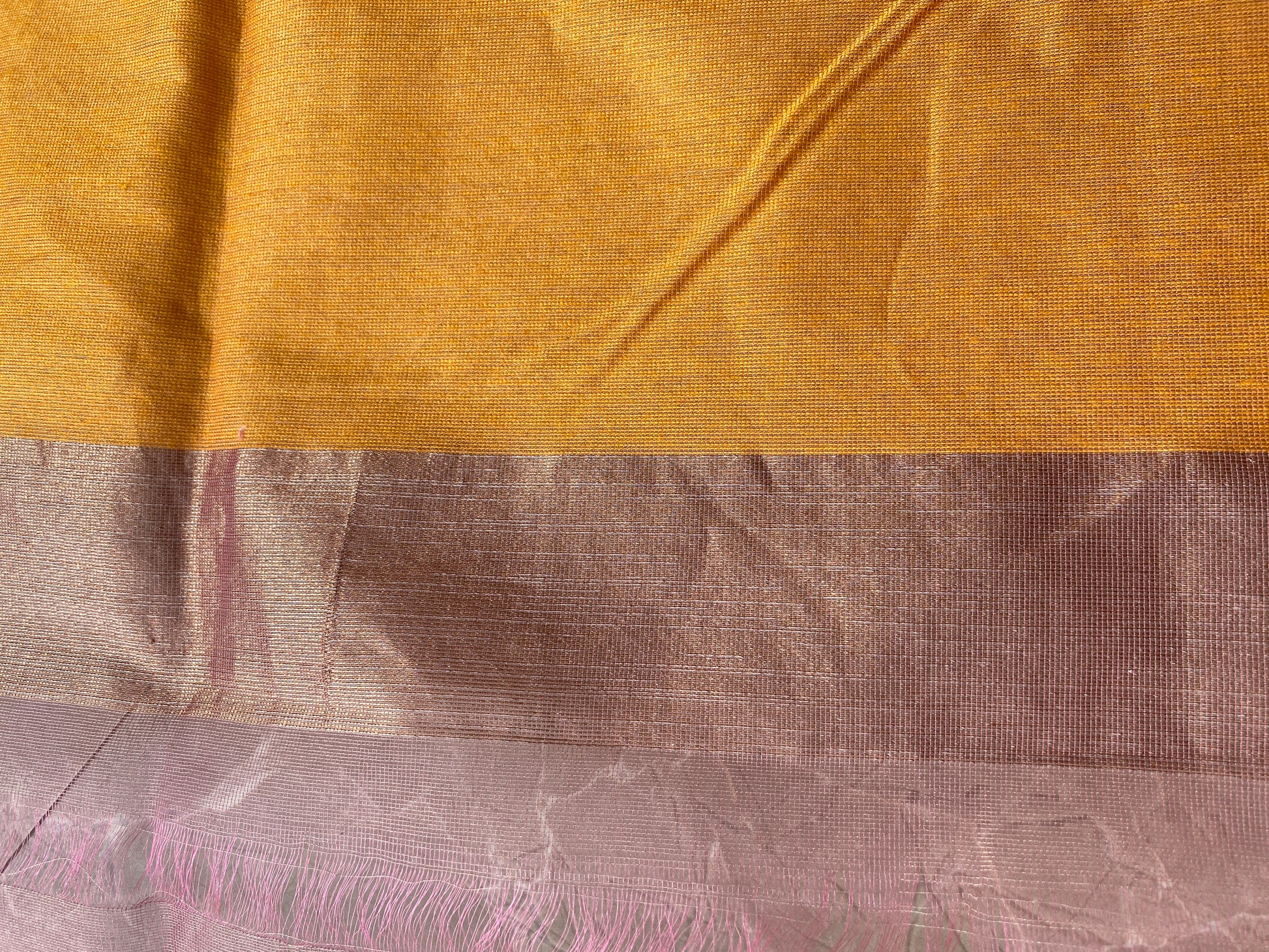 Peach Delight Tissue Silk Banarasi Saree with Minakari Weave by Shades Of Benares - banarasi - banarasi saree shop - banarasi saree manufacturers - banarasi saree wholesale - banaraasi sarees