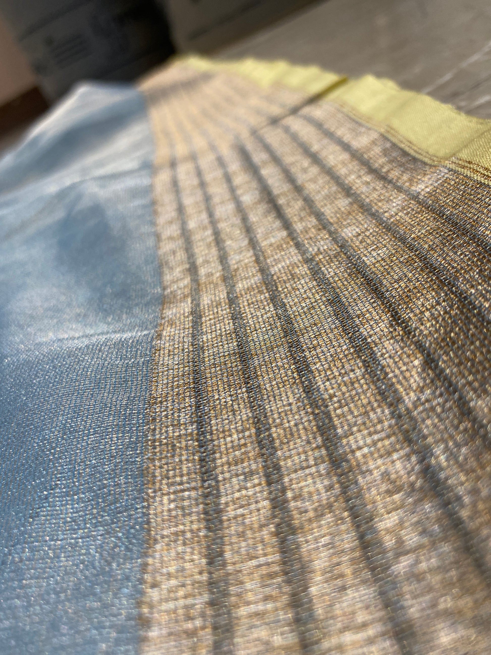 Light Blue Tissue Silk Banarasi Saree with Kadhwa Minakari Motifs by Shades Of Benares - banarasi - banarasi saree shop - banarasi saree manufacturers - banarasi saree wholesale - banaraasi sarees