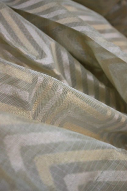 Buy Luxurious Banarasi Tissue Silk Saree in Mint Green by Shades Of Benares - banarasi - banarasi saree shop