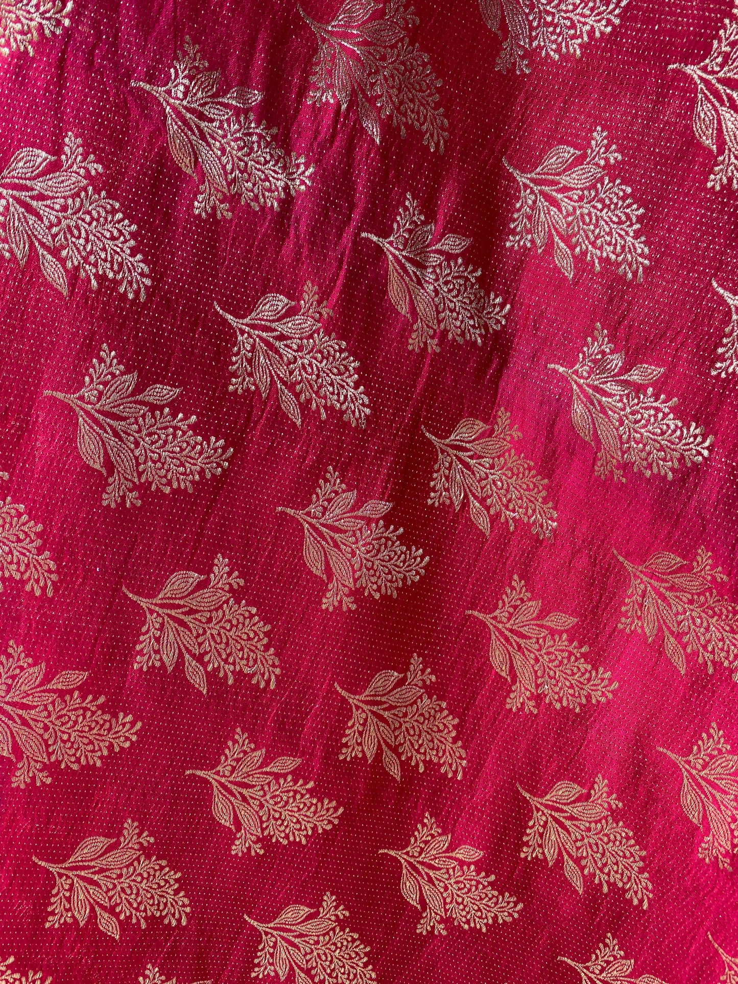 Matt Pink Pure Chiniya Moonga Silk Handloom Banarasi Saree by Shades Of Banaras - banarasi - banarasi saree shop - banarasi saree manufacturers - banarasi saree wholesale - banaraasi sarees