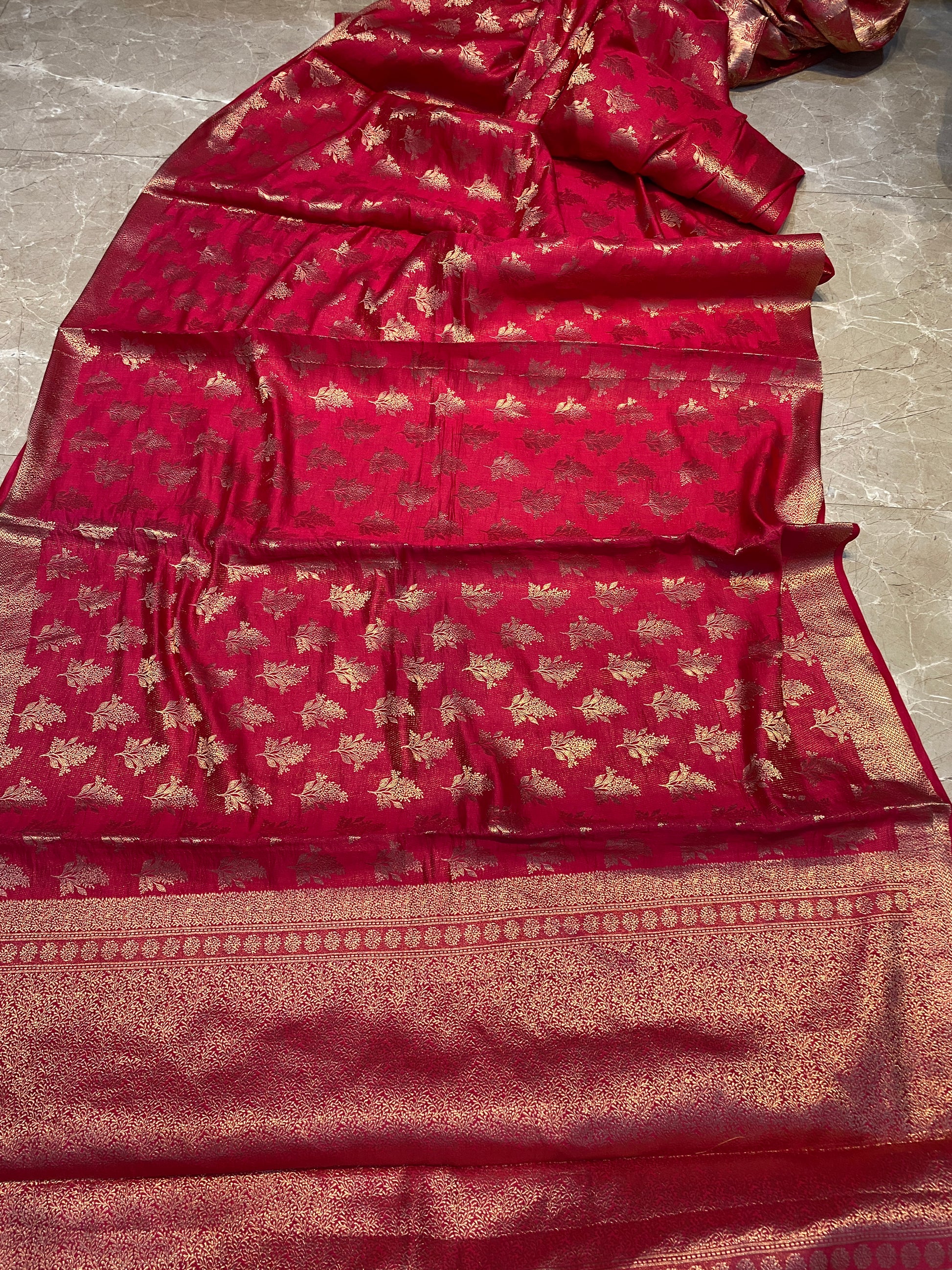 Matt Pink Pure Chiniya Moonga Silk Handloom Banarasi Saree by Shades Of Banaras - banarasi - banarasi saree shop - banarasi saree manufacturers - banarasi saree wholesale - banaraasi sarees
