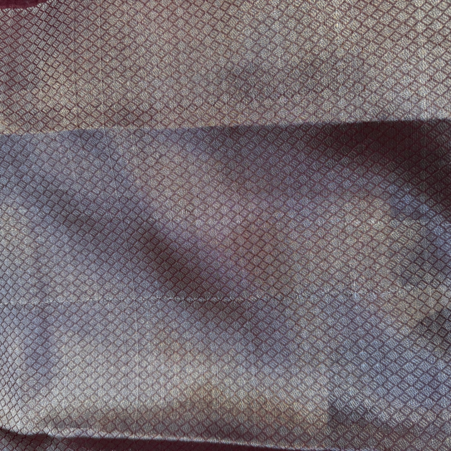 Maroon Cotton Organza Handloom Saree with Gold Zari Butis by Shades Of Banaras - banarasi - banarasi saree shop - banarasi saree manufacturers - banarasi saree wholesale - banaraasi sarees - banarasi sari - banarasi saris