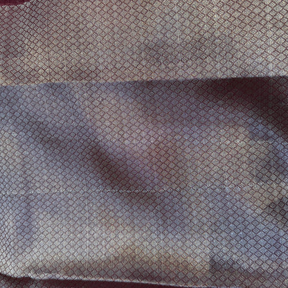 Maroon Cotton Organza Handloom Saree with Gold Zari Butis by Shades Of Banaras - banarasi - banarasi saree shop - banarasi saree manufacturers - banarasi saree wholesale - banaraasi sarees - banarasi sari - banarasi saris