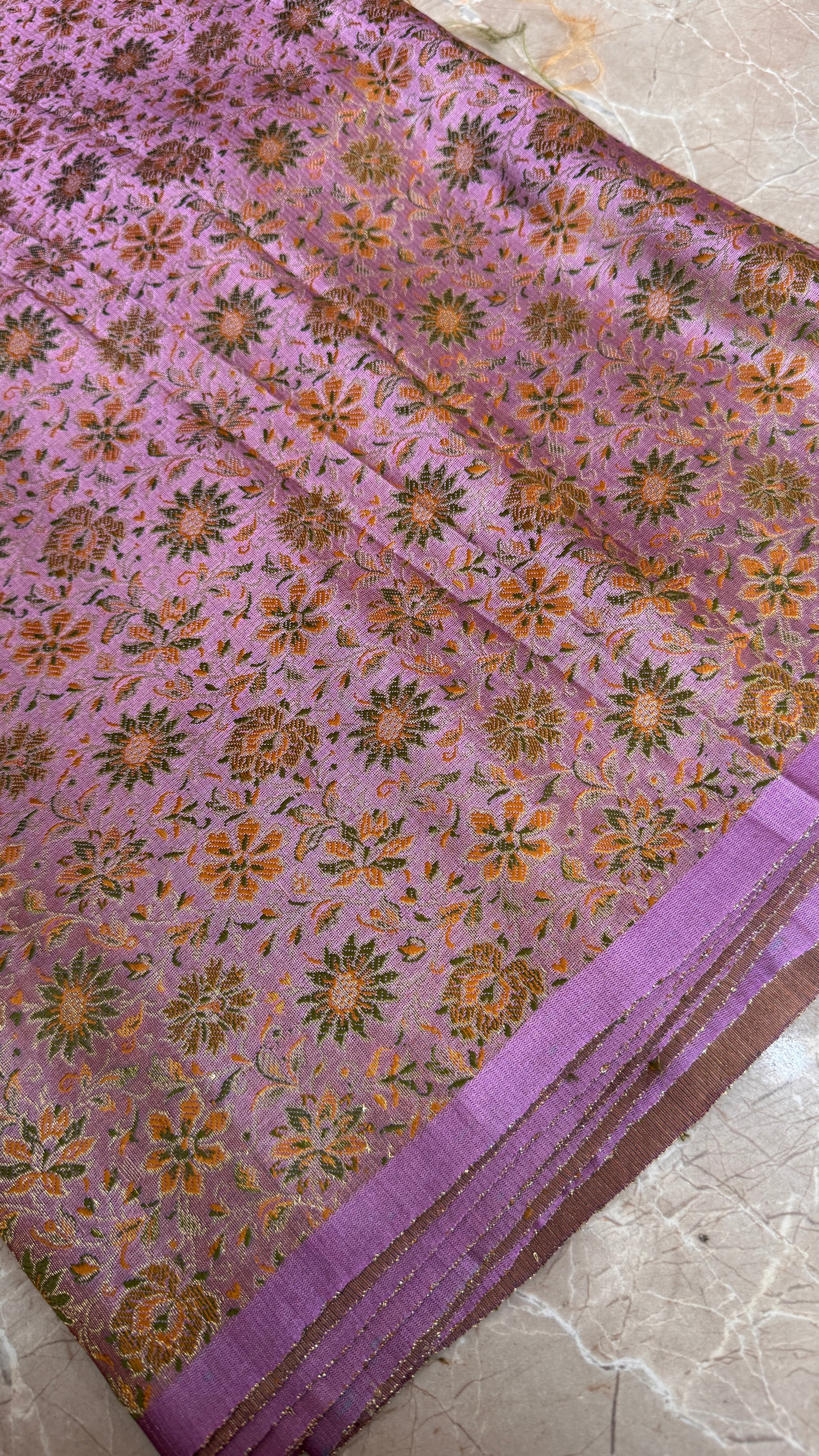 Mauve Noir Couture: Pure Silk Tanchui Brocade (By Meter) by Shades Of Banaras - banarasi - banarasi saree shop - banarasi saree manufacturers - banarasi saree wholesale - banaraasi sarees - banarasi sari - banarasi saris
