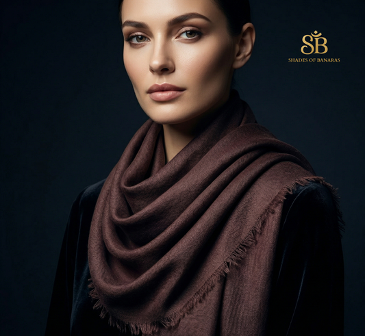 The Cocoa Heritage Luxe Pashmina Scarf
