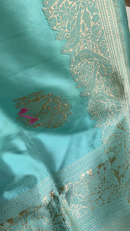 Elegant Banarasi Silk Saree by Shades Of Benares - banarasi - banarasi saree shop