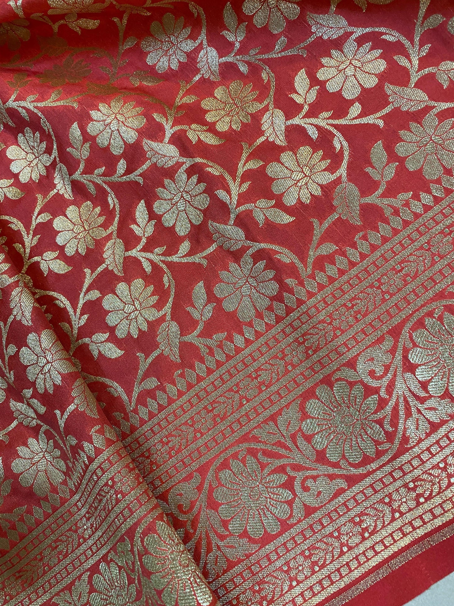 Luxurious Handloom Katan Uppada Silk Banarasi Saree by Shades Of Benares - banarasi - banarasi saree shop