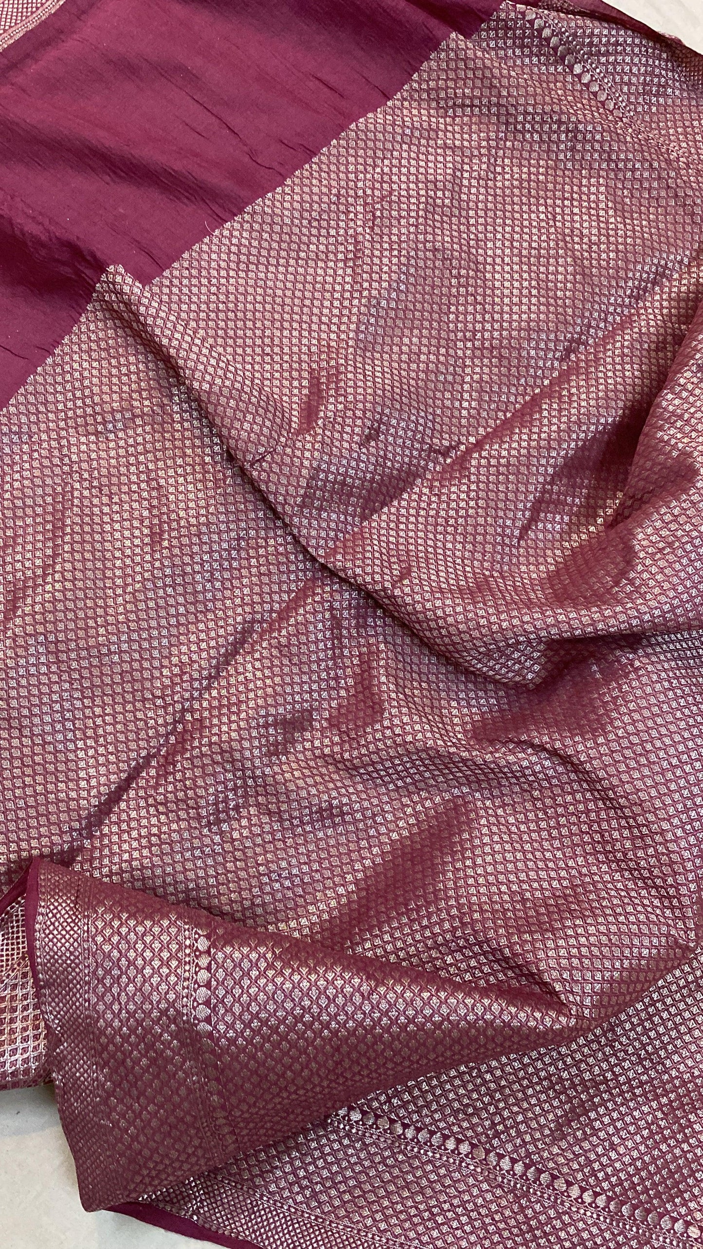 Opulent Grace: Pink Pure Moonga Silk Handloom Banarasi Saree by Shades Of Benares - banarasi - banarasi saree shop