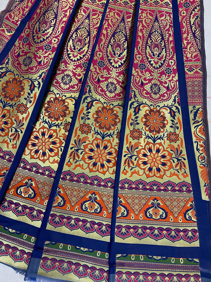 Banarasi Katan Silk Handloom LehengaVKJ05B1 by Shades Of Benares - banarasi - banarasi saree shop