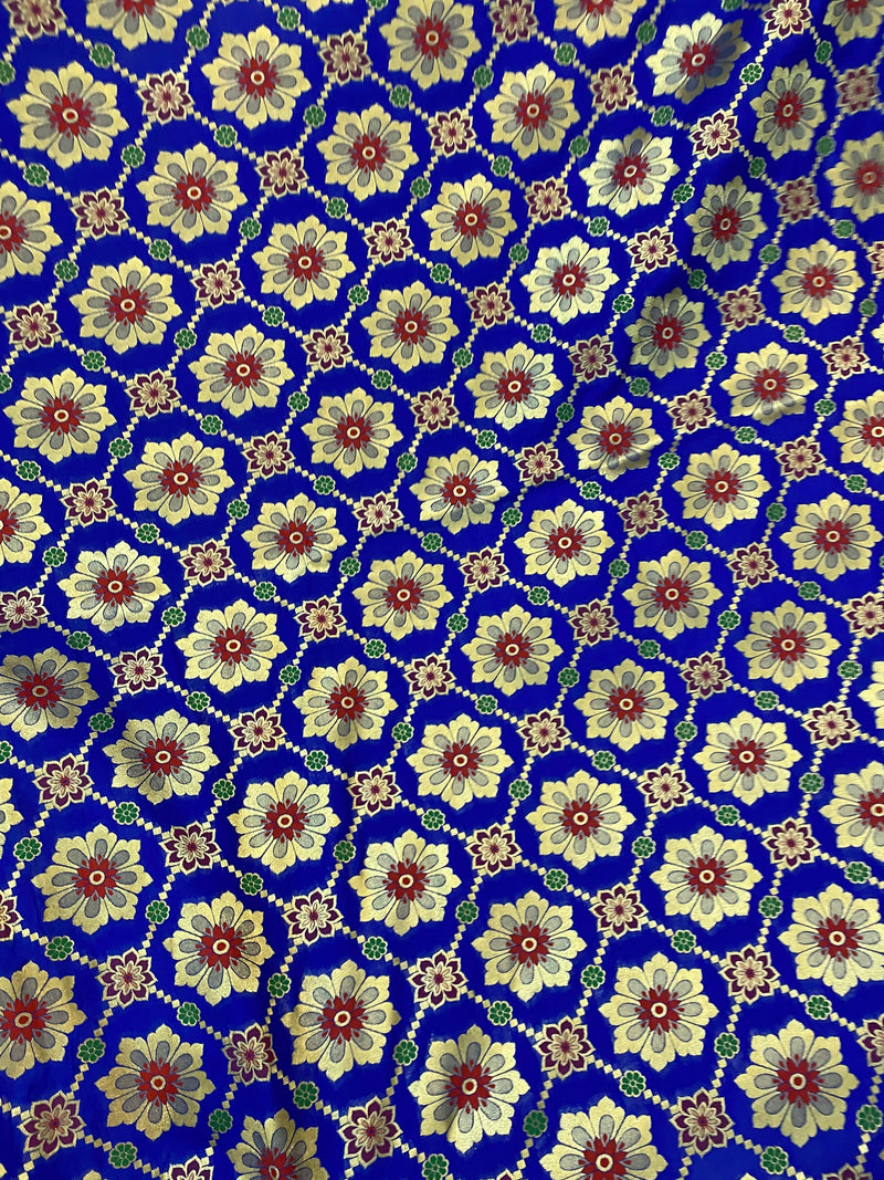 Banarasi Katan Silk Handloom LehengaVKJ05B10 - Shades Of Benares