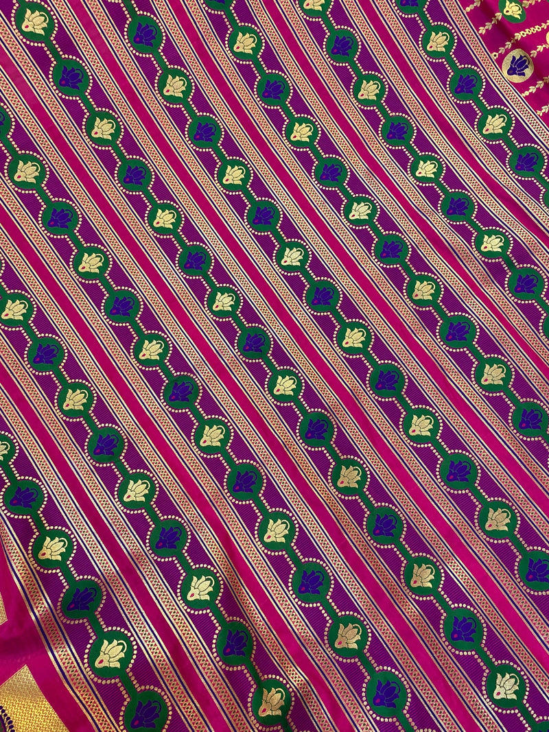 Banarasi Katan Silk Handloom LehengaVKJ05B7 - Shades Of Benares
