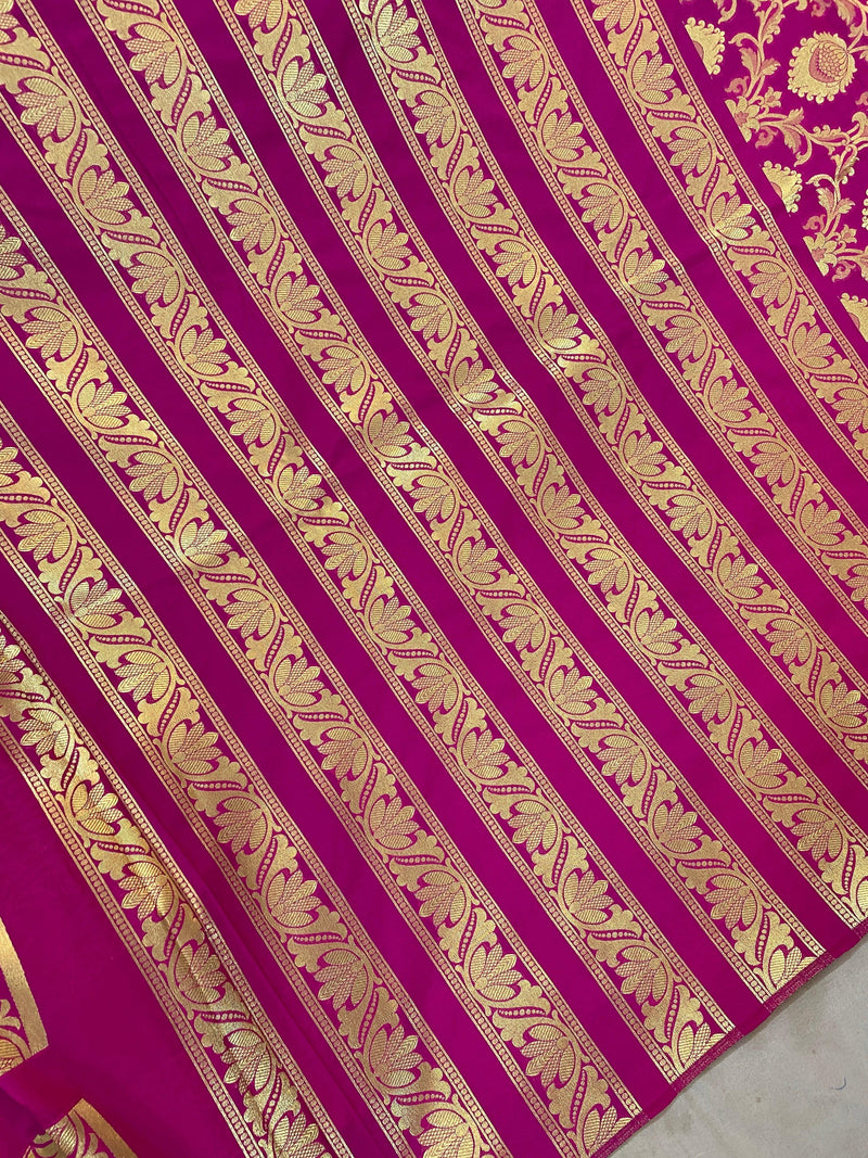 Banarasi Katan Silk Handloom LehengaVKJ05C1 - Shades Of Benares