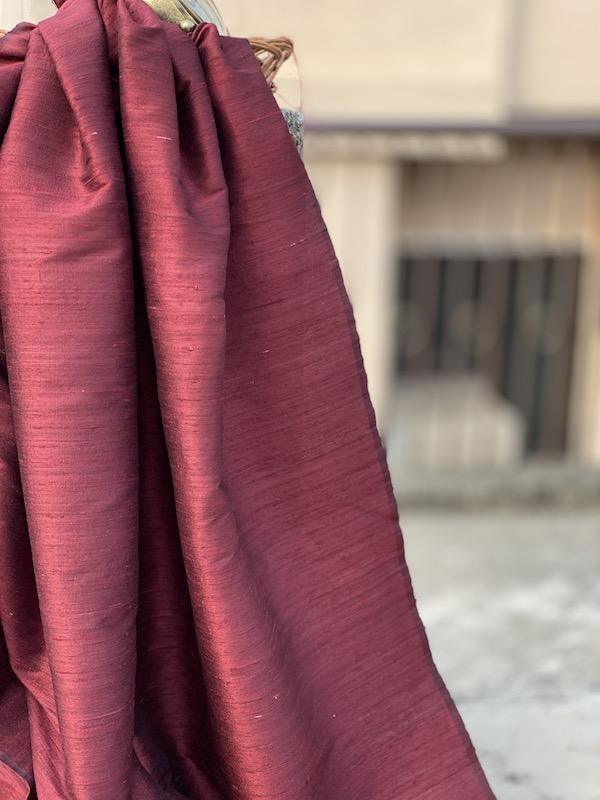 Banarasi Raw Silk Handloom Khaddi Fabrics Online (AM10) - Shades Of Benares