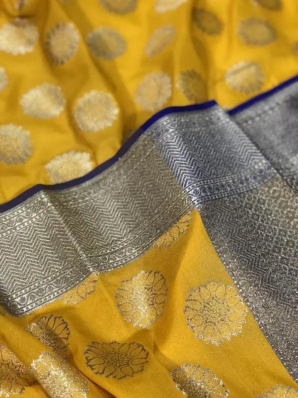 Banarasi Silk Handloom Dupatta (K12) by Shades Of Benares - banarasi - banarasi saree shop